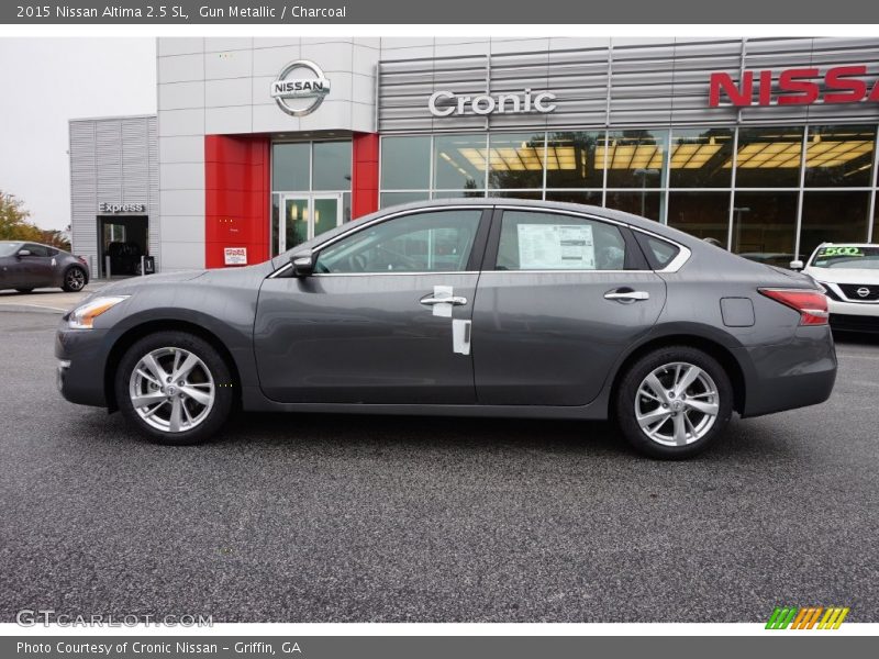 Gun Metallic / Charcoal 2015 Nissan Altima 2.5 SL