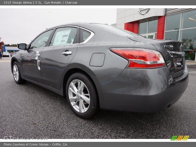 Gun Metallic / Charcoal 2015 Nissan Altima 2.5 SL