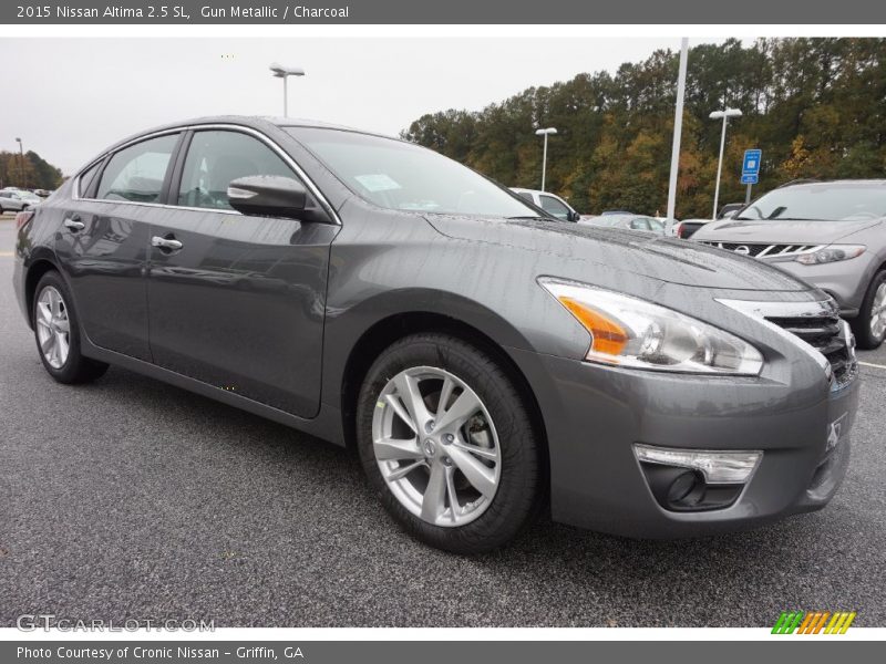Gun Metallic / Charcoal 2015 Nissan Altima 2.5 SL