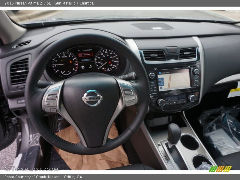 Gun Metallic / Charcoal 2015 Nissan Altima 2.5 SL