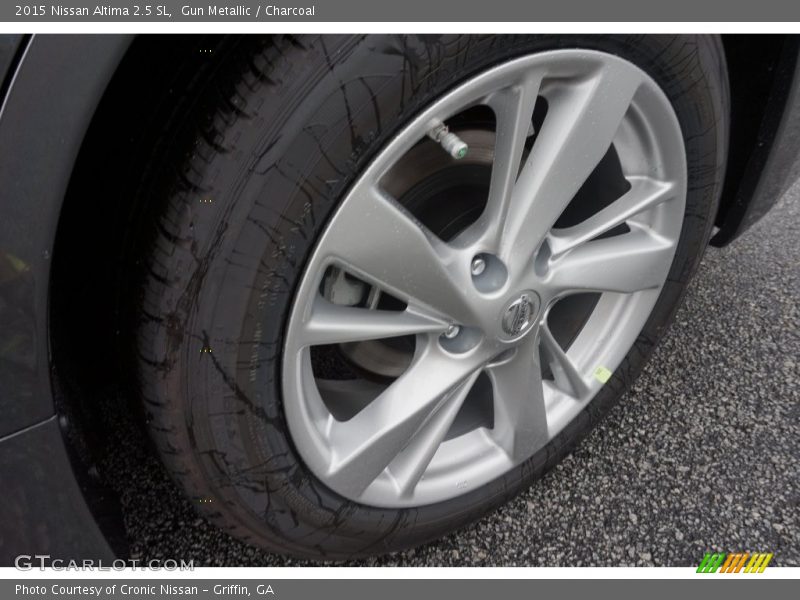 Gun Metallic / Charcoal 2015 Nissan Altima 2.5 SL