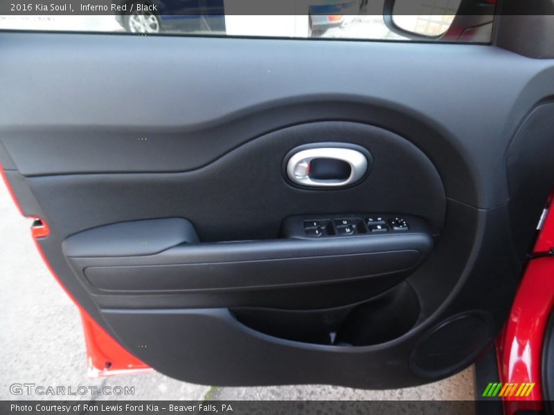 Inferno Red / Black 2016 Kia Soul !