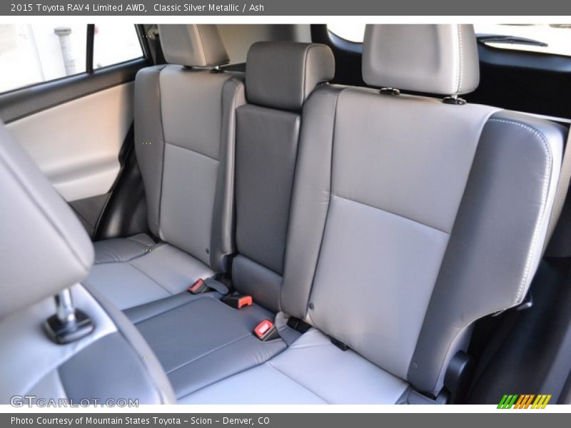 Classic Silver Metallic / Ash 2015 Toyota RAV4 Limited AWD
