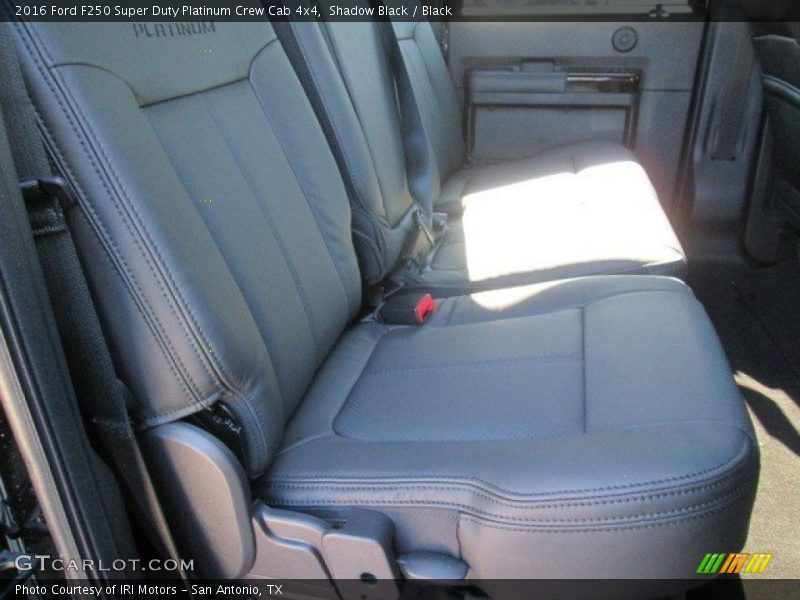 Shadow Black / Black 2016 Ford F250 Super Duty Platinum Crew Cab 4x4