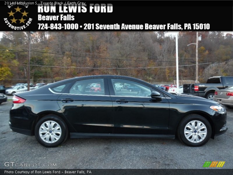 Tuxedo Black / Earth Gray 2014 Ford Fusion S