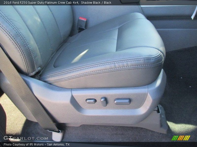 Shadow Black / Black 2016 Ford F250 Super Duty Platinum Crew Cab 4x4