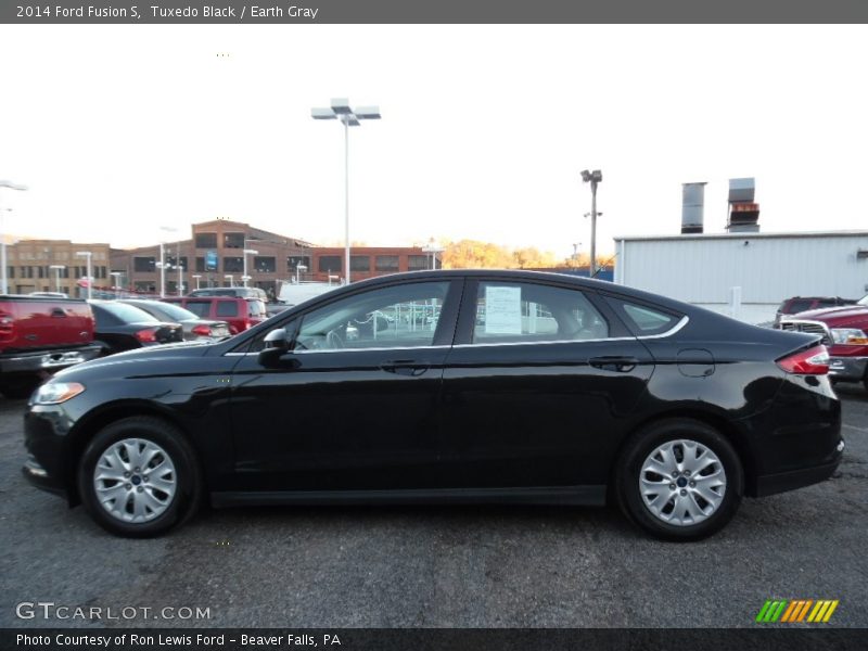 Tuxedo Black / Earth Gray 2014 Ford Fusion S