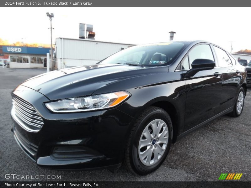 Tuxedo Black / Earth Gray 2014 Ford Fusion S