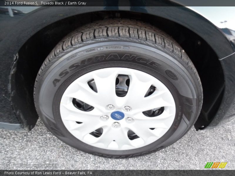 Tuxedo Black / Earth Gray 2014 Ford Fusion S