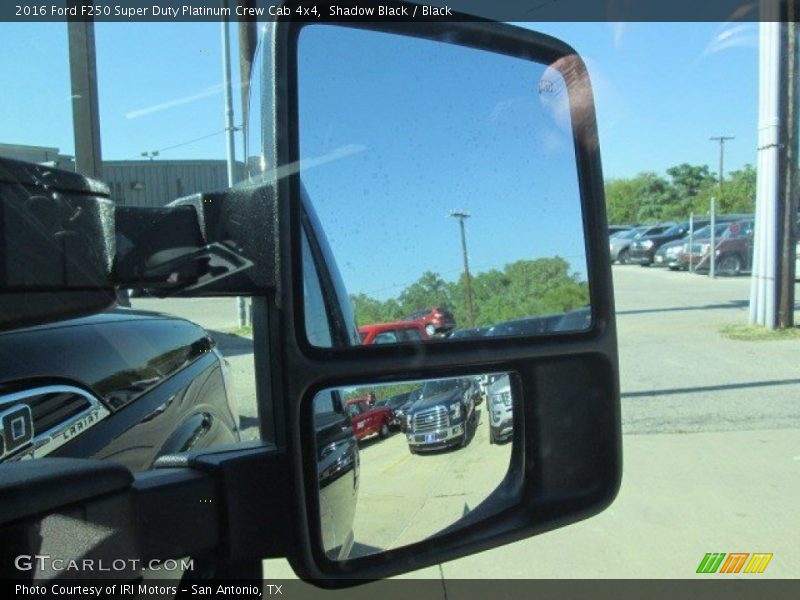 Shadow Black / Black 2016 Ford F250 Super Duty Platinum Crew Cab 4x4