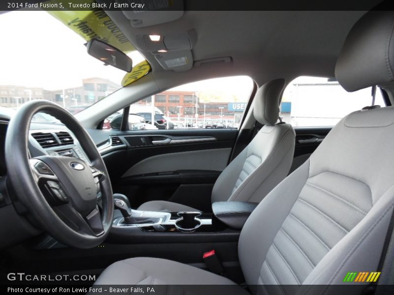 Tuxedo Black / Earth Gray 2014 Ford Fusion S