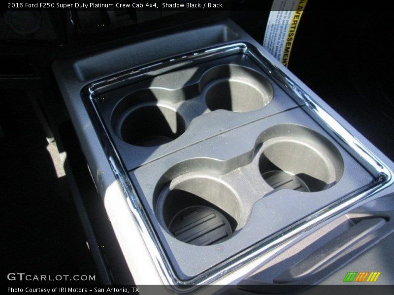 Shadow Black / Black 2016 Ford F250 Super Duty Platinum Crew Cab 4x4