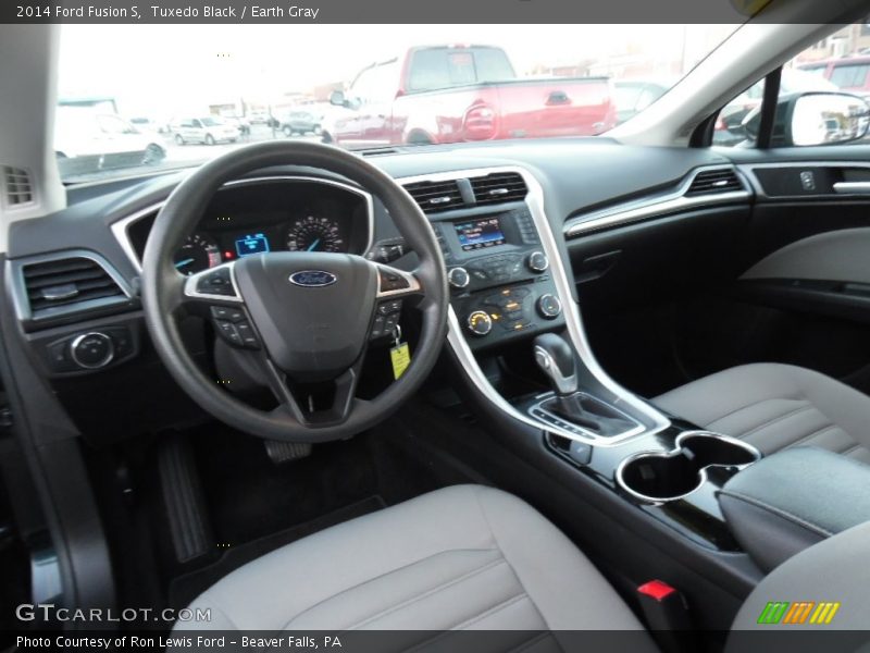 Tuxedo Black / Earth Gray 2014 Ford Fusion S