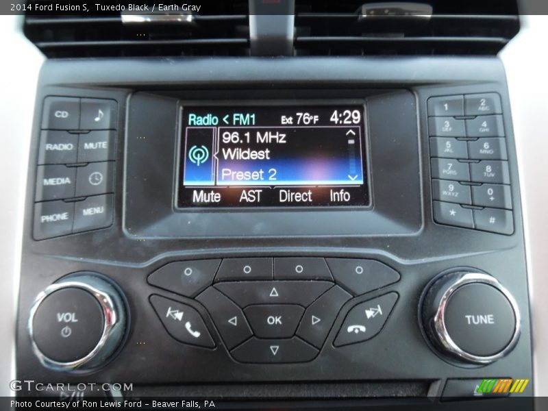 Tuxedo Black / Earth Gray 2014 Ford Fusion S