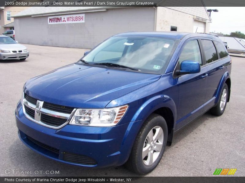 Deep Water Blue Pearl / Dark Slate Gray/Light Graystone 2009 Dodge Journey SXT