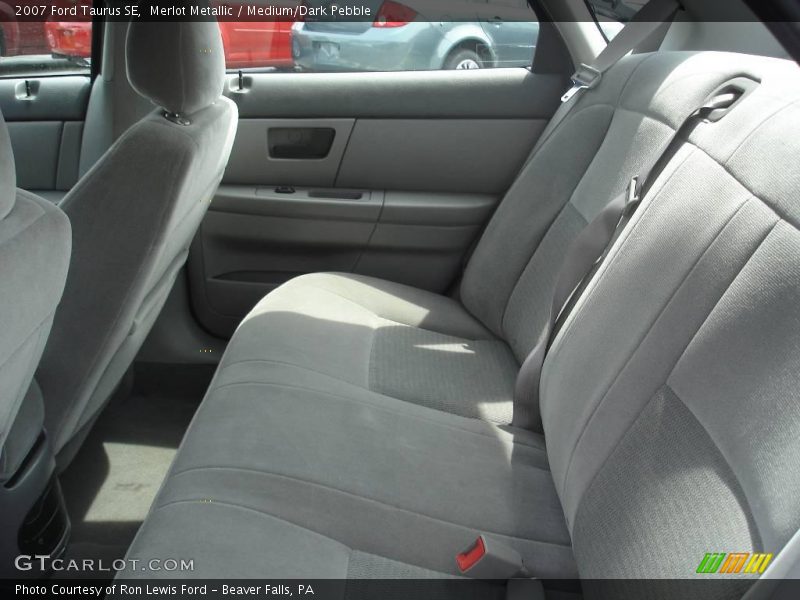 Merlot Metallic / Medium/Dark Pebble 2007 Ford Taurus SE