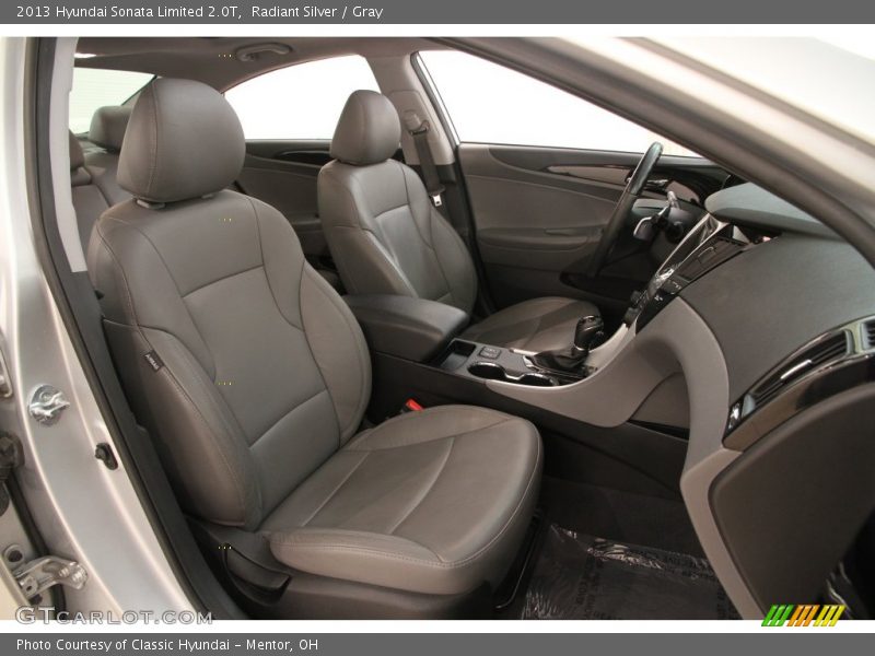 Radiant Silver / Gray 2013 Hyundai Sonata Limited 2.0T