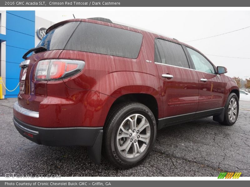 Crimson Red Tintcoat / Dark Cashmere 2016 GMC Acadia SLT