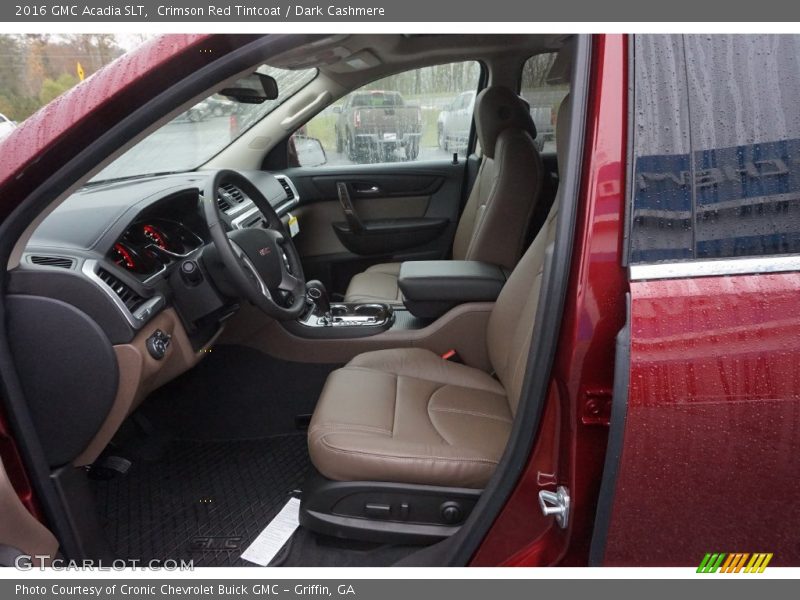 Crimson Red Tintcoat / Dark Cashmere 2016 GMC Acadia SLT