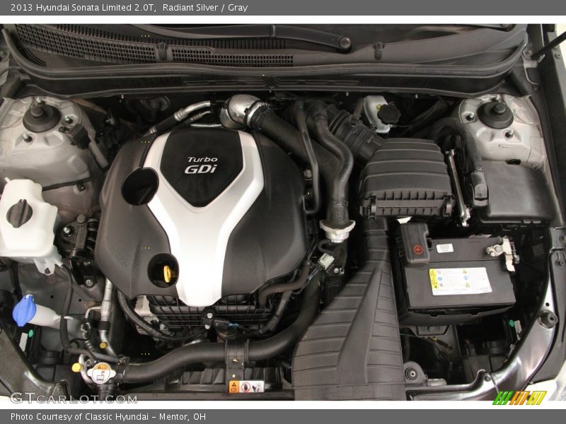 Radiant Silver / Gray 2013 Hyundai Sonata Limited 2.0T