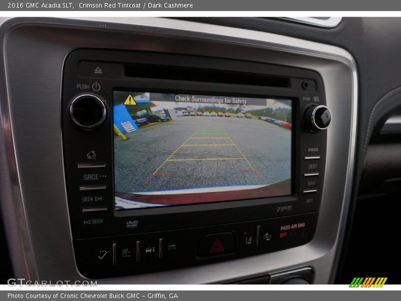Crimson Red Tintcoat / Dark Cashmere 2016 GMC Acadia SLT
