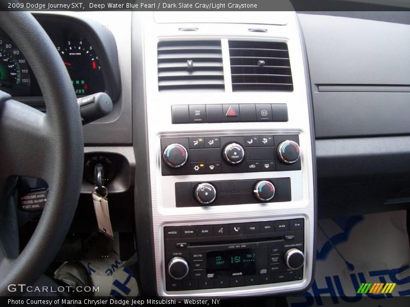 Deep Water Blue Pearl / Dark Slate Gray/Light Graystone 2009 Dodge Journey SXT