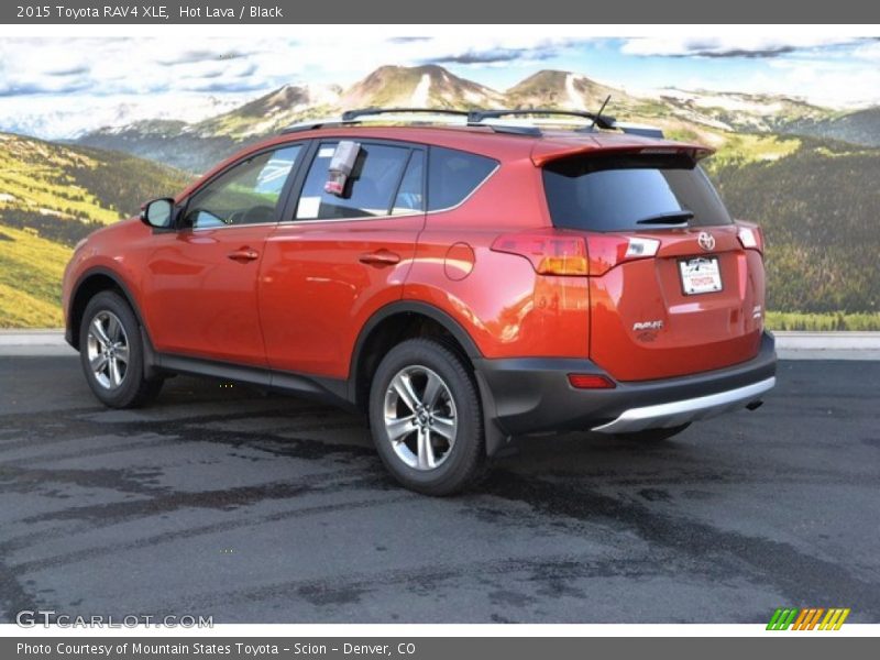  2015 RAV4 XLE Hot Lava