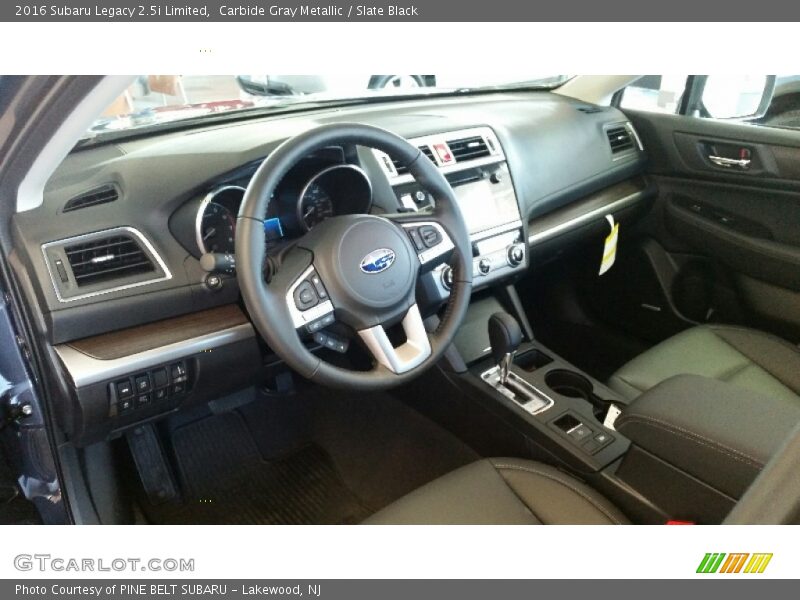 Carbide Gray Metallic / Slate Black 2016 Subaru Legacy 2.5i Limited