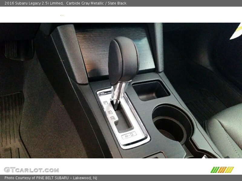Carbide Gray Metallic / Slate Black 2016 Subaru Legacy 2.5i Limited