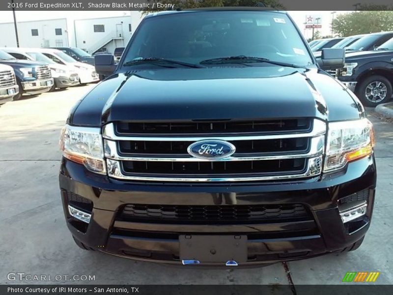 Shadow Black Metallic / Ebony 2016 Ford Expedition XLT