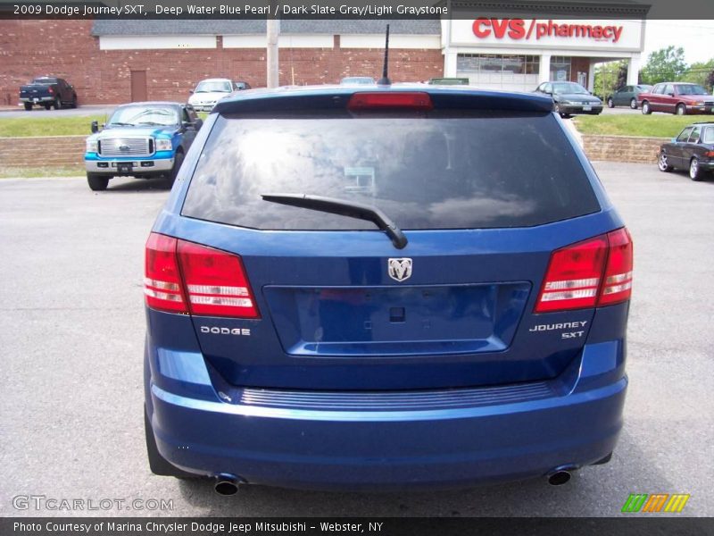 Deep Water Blue Pearl / Dark Slate Gray/Light Graystone 2009 Dodge Journey SXT