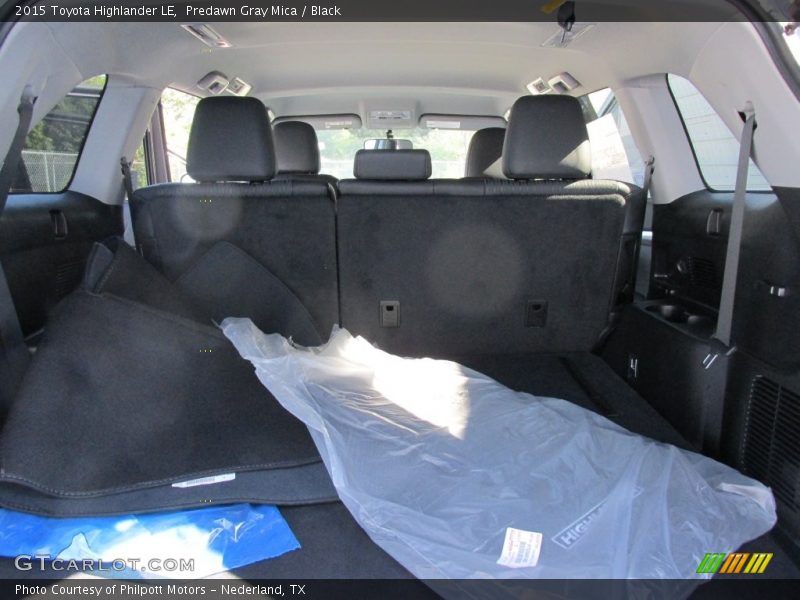 Predawn Gray Mica / Black 2015 Toyota Highlander LE