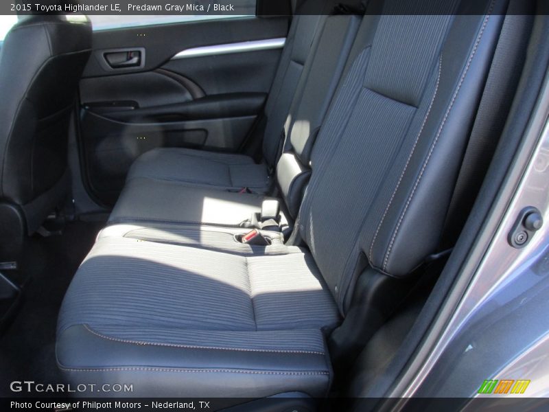 Predawn Gray Mica / Black 2015 Toyota Highlander LE