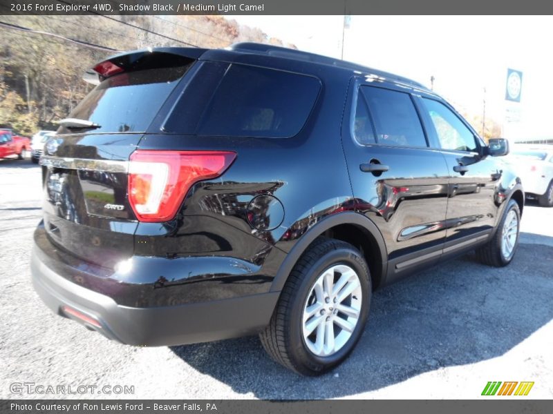 Shadow Black / Medium Light Camel 2016 Ford Explorer 4WD