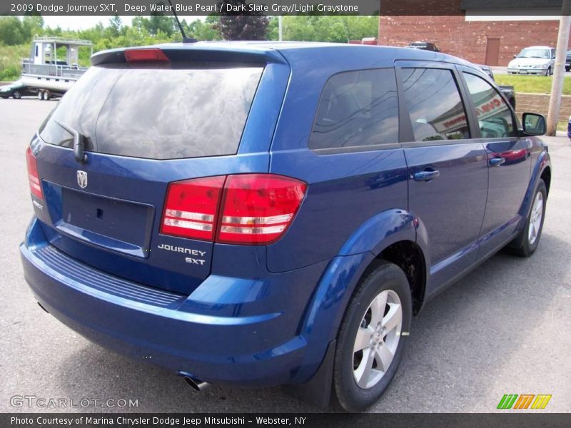 Deep Water Blue Pearl / Dark Slate Gray/Light Graystone 2009 Dodge Journey SXT