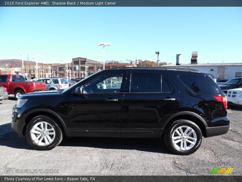 Shadow Black / Medium Light Camel 2016 Ford Explorer 4WD