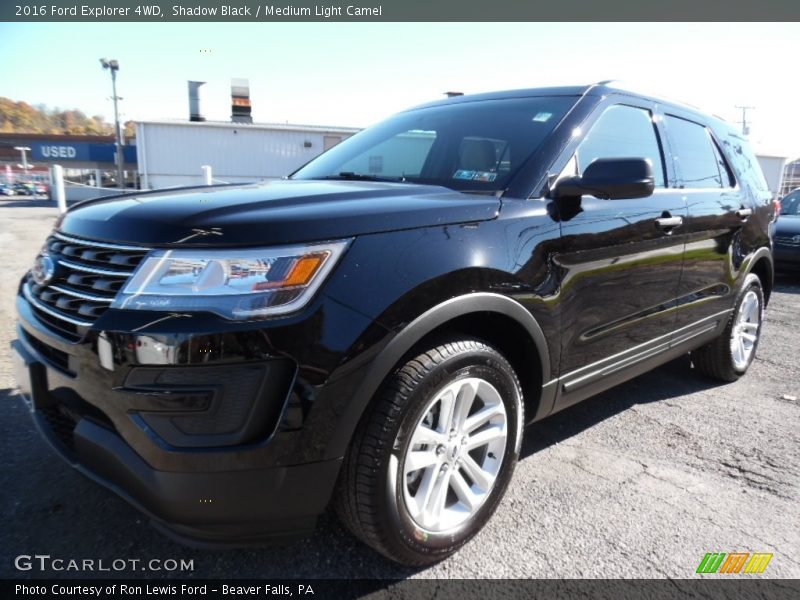 Shadow Black / Medium Light Camel 2016 Ford Explorer 4WD