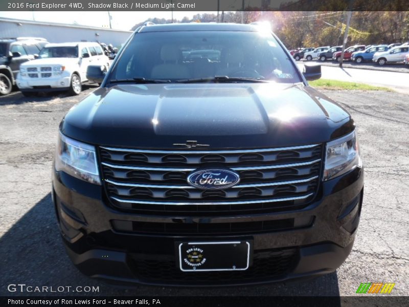 Shadow Black / Medium Light Camel 2016 Ford Explorer 4WD