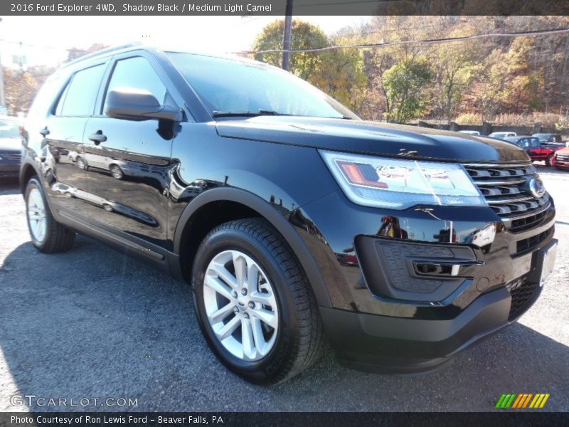 Shadow Black / Medium Light Camel 2016 Ford Explorer 4WD