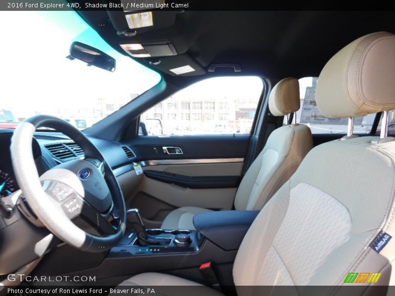 Shadow Black / Medium Light Camel 2016 Ford Explorer 4WD