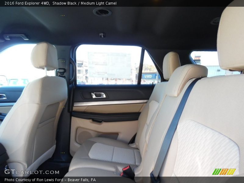 Shadow Black / Medium Light Camel 2016 Ford Explorer 4WD