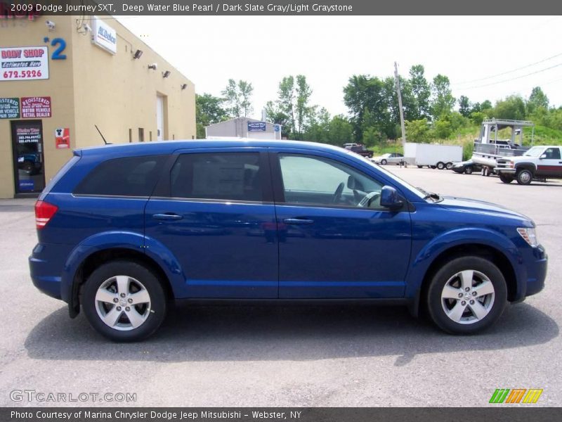 Deep Water Blue Pearl / Dark Slate Gray/Light Graystone 2009 Dodge Journey SXT