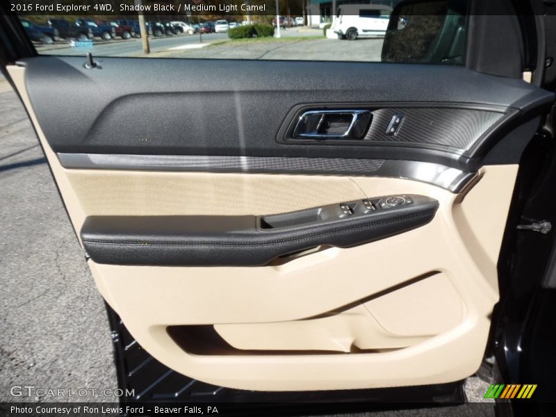 Shadow Black / Medium Light Camel 2016 Ford Explorer 4WD