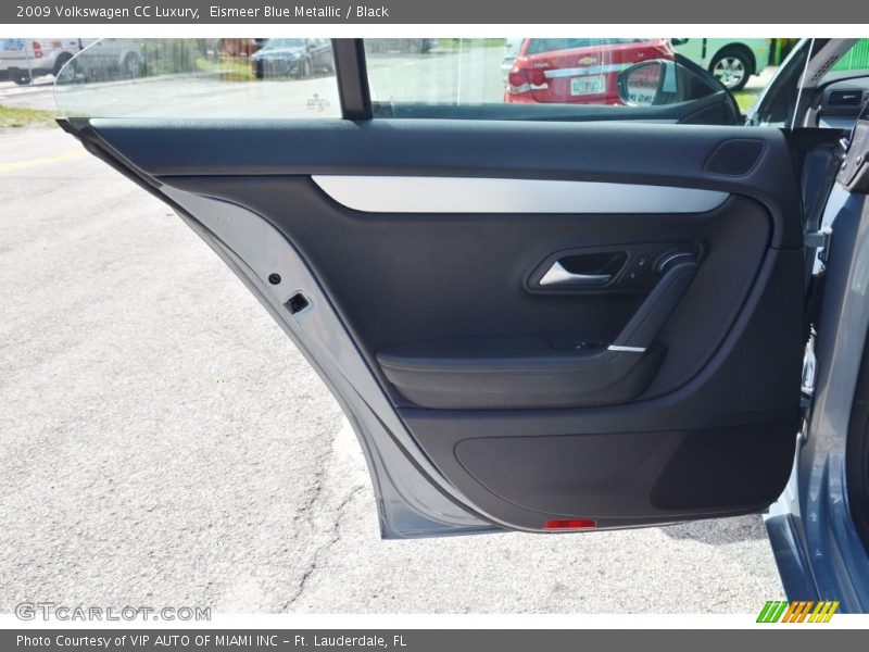 Eismeer Blue Metallic / Black 2009 Volkswagen CC Luxury