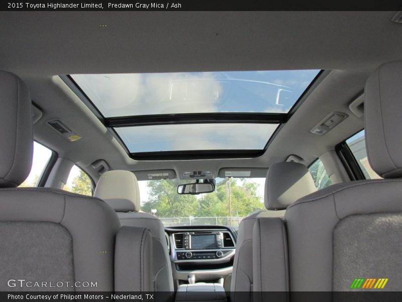 Predawn Gray Mica / Ash 2015 Toyota Highlander Limited