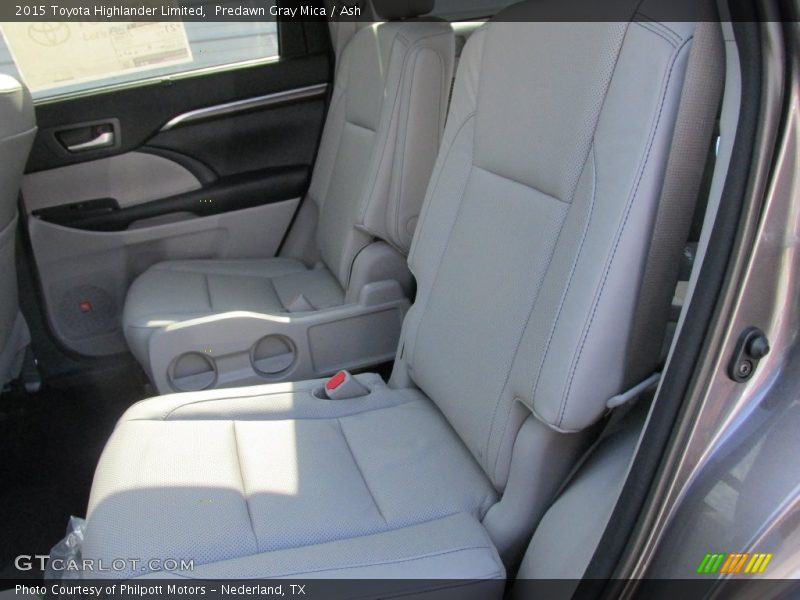 Predawn Gray Mica / Ash 2015 Toyota Highlander Limited