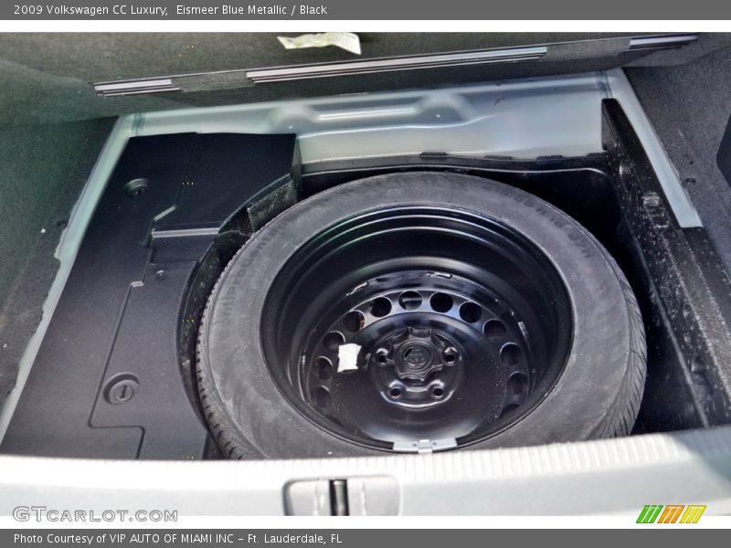 Eismeer Blue Metallic / Black 2009 Volkswagen CC Luxury