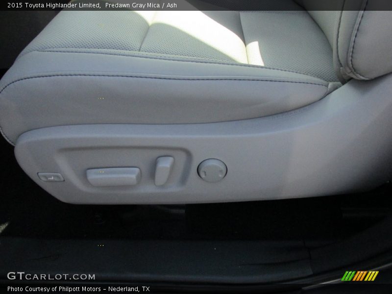 Predawn Gray Mica / Ash 2015 Toyota Highlander Limited