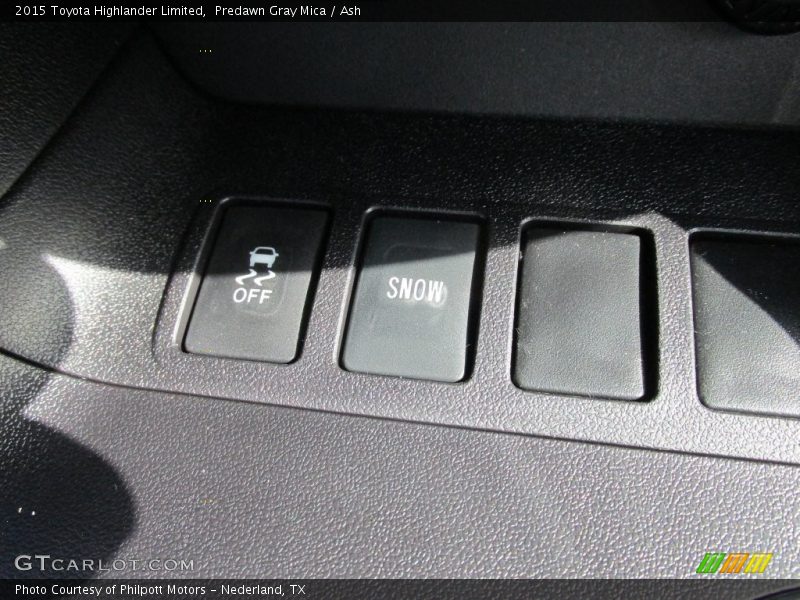 Predawn Gray Mica / Ash 2015 Toyota Highlander Limited