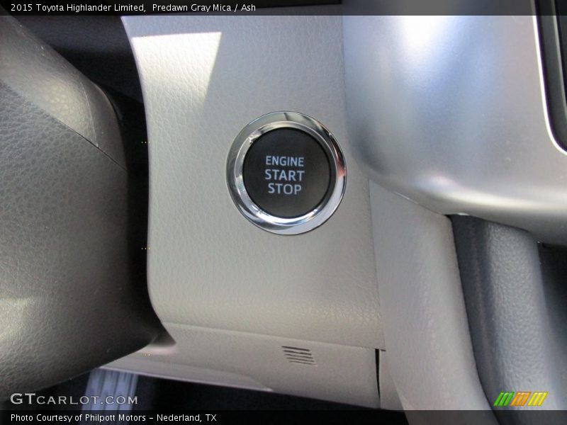 Predawn Gray Mica / Ash 2015 Toyota Highlander Limited